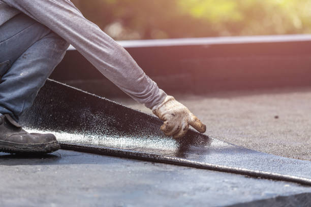 Professional Crawl Space Encapsulation technician working in Juneau, WI